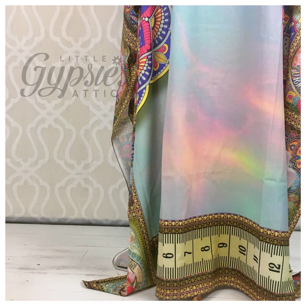 Pastel Rainbows and Prisms Kaftan - Picture 12 of 16